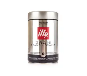 Illy Espresso Dark 250 g / Kawa ziarnista / 100% Arabica / Puszka