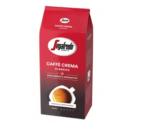 Segafredo Caffé Crema Classico 1 kg / Kawa ziarnista / 50% Arabica i 50% Robusta