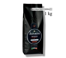 Astorini Premium Monsooned India 1 kg / Kawa ziarnista / 100% Robusta