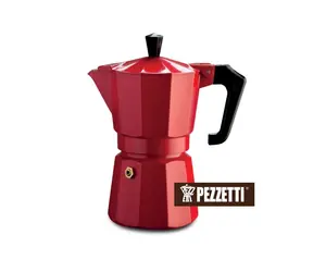 Pezzetti ItalExpress Moka czajniczek na 6 filiżanek czerwony / 300 ml / wyprzedaż