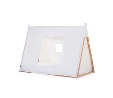 Childhome Tipi Biały tekstylny pokrowiec na ramę łóżka namiotowego 70x140cm