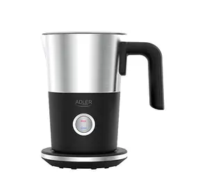 Adler AD 4497 srebrny / Spieniacz do mleka / 1000W / 300 ml