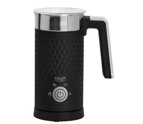 Adler AD 4494b czarny / Spieniacz do mleka / 500W / 300 ml