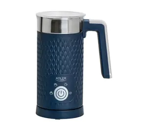 Adler AD 4494d niebieski / Spieniacz do mleka / 500W / 300 ml