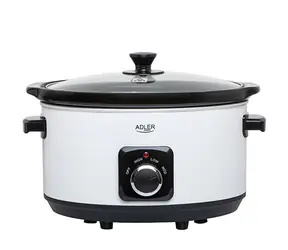 Adler AD 6413w biały / Wolnowar / 290W / 5,8L