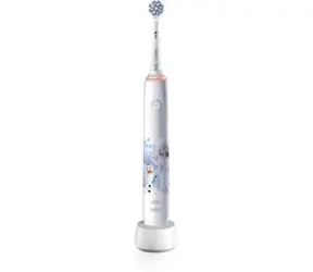 Oral-B Pro Junior 6+ Frozen / Elektryczna szczoteczka do zębów dla dzieci / oscylacyjna / 3 tryby / czujnik nacisku 