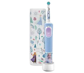 Oral-B Pro Kids 3+ Frozen z etui / Elektryczna szczoteczka do zębów dla dzieci / soniczna / 2 tryby / od 3 lat