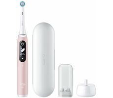 Oral-B iO Series 6N Pink Sand / Elektryczna szczoteczka do zębów / magnetyczne iO / 5 trybów / AI / OLED 