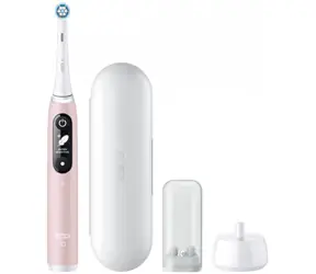 Oral-B iO Series 6N Pink Sand / Elektryczna szczoteczka do zębów / magnetyczne iO / 5 trybów / AI / OLED 