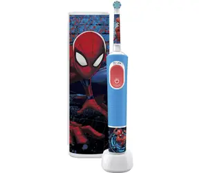 Oral-B Vitality PRO Kids Spiderman / Elektryczna szczoteczka do zębów dla dzieci / oscylacyjna / 2 tryby / timer 