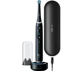 Oral-B iO Series 10 Black Onyx Luxe Edition / Elektryczna szczoteczka do zębów / magnetyczne iO / 7 trybów / AI / OLED