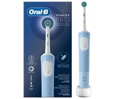 Oral-B Vitality Pro niebieska / Elektryczna szczoteczka do zębów / oscylacyjna / 3 tryby / timer