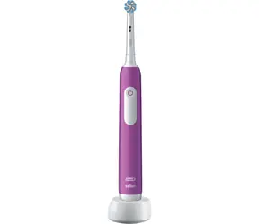Oral-B Junior Base fioletowy / Elektryczna szczoteczka do zębów dla dzieci / oscylacyjna / timer / czujnik nacisku / od 6 lat