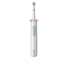 Oral-B Pro 3 3000 Cross Action biała / Elektryczna szczoteczka do zębów / oscylacyjna / 3 tryby / timer / czujnik nacisku 