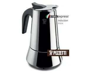 Czajnik Pezzetti SteelExpress Moka 10 filiżanek srebrny / 500 ml