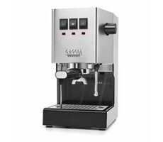 Gaggia RI9481/11 Classic Evo Inox / Ekspres dźwigniowy / 1200W / 2,1 l / 15 bar / dysza piankowa