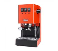 Gaggia RI9481/19 Classic Evo pomarańczowy / Ekspres dźwigniowy / 1200W / 2,1 l / 15 bar / dysza piankowa