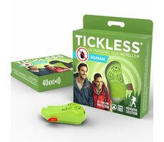 TICKLESS Human Green / Ultradźwiękowy odstraszacz kleszczy i pcheł dla ludzi 