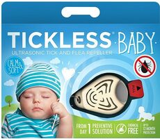 TICKLESS Baby Beige / Ultradźwiękowy odstraszacz kleszczy dla dzieci