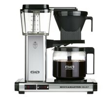 Moccamaster KBG 741 Select silver / Przelewowy ekspres do kawy / 1520 W / 1,25 l