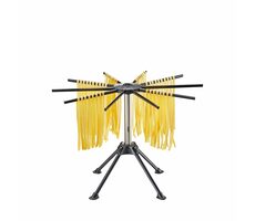 Gefu DIVERSO S czarna / Suszarka do makaronu / 10 ramion / 17 cm 