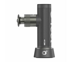 NAIPO Oyeet Nex Pro szary / Pistolet do masażu / 8 nasadek / 4 poziomy intensywności / 4x1600 mAh