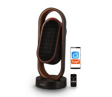 Lauben SMART Fan&Heater 2w1 1800BB / Grzejnik ceramiczny / Gorące powietrze / 1800 W / Do pomieszczeń do 20m2 / Kabel 1,5m