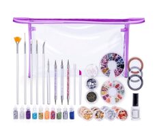 RIO Nail Art Starter Kit / Zestaw do tworzenia detali na paznokciach 