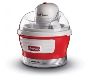 Ariete 643/00 Party Time czerwony / Maszyna do lodów / 12W / 1,5L 