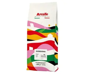 Arcaffe Gorgona 1 kg / Kawa ziarnista / 85% Arabica i 18% Robusta / Pakowane próżniowo