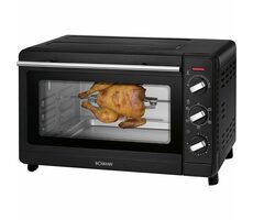 Bomann MBG 6023 CB czarny / Minipiekarnik / 1500W / 30L / 100°C - 230°C