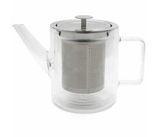 Bredemeijer San Remo Czajniczek srebrny / 1,0l / szkło