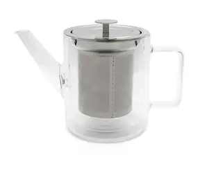 Bredemeijer San Remo Czajniczek srebrny / 1,0l / szkło