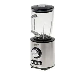 Adler AD 4078 srebrny / Blender stołowy / 800 W / 2 prędkości / 1,5 l / Pulsacyjny / wyprzedaż