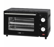 Clatronic MB 3746 czarny / Minipiekarnik / 650W / 8L / 100°C - 230°C
