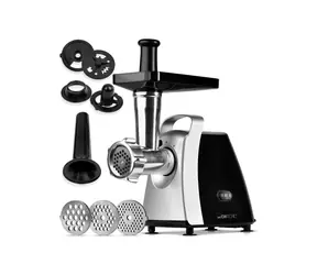 Clatronic FW 3803 czarna / Maszynka do mielenia mięsa / 1000W / 3 nakładki