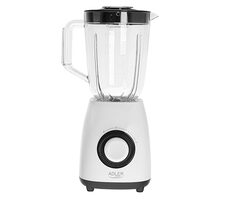 Adler AD 4085 biały / Blender stołowy / 1000W / 2 prędkości / 1,5 L / Puls