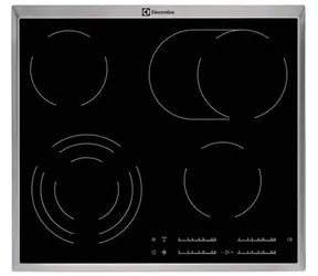 Electrolux EHF46547XK srebrny / Płyta szklano-ceramiczna / 7100W / 4 płyty