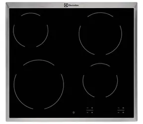 Electrolux EHF16240XK srebrny / Płyta szklano-ceramiczna / 6500W / 4 płyty