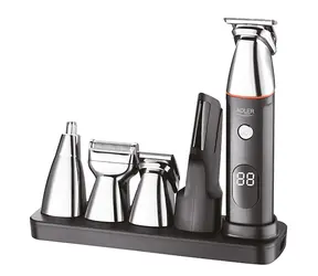 Adler AD 2946 czarny / Trymer uniwersalny / LCD / 600 mAh / do 60 min pracy