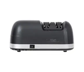 Adler AD 4508 czarna / Elektryczna ostrzałka do noży / 60W