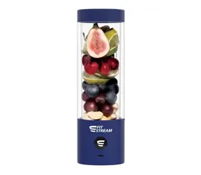 Przenośny blender FitStream Pro granatowy / 475 ml / ładowanie przez USB