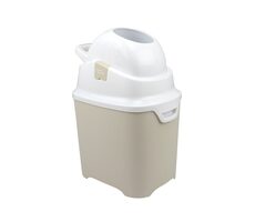 Kosz na pieluchy DiaperChamp ONE Clay Sand / Wymiary: 52 x 25 x 36 cm