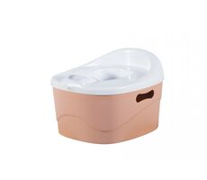 Nocnik DiaperChamp 3 w 1 Nocnik Old Pink / pojemność deski sedesowej: 23kg / pojemność stołka: 46kg