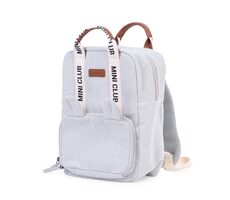 Childhome Plecak dziecięcy Mini Club Signature Off White / Wymiary: 32 x 23 x 10 cm