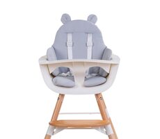 Childhome Poduszka siedziska na krzesło Evolu / Evosit Grey / Wymiary: 65 x 58 x 2,5 cm