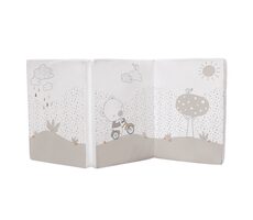 KikkaBoo Materac składany 60x120x5 cm Mój Miś