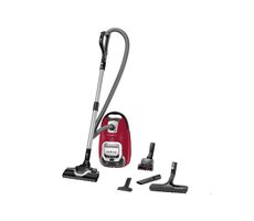 Rowenta RO7473 Silence Force Allergy+ czerwony / Odkurzacz workowy / 450W / 4,5l / 58 dB / 11m