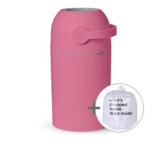 Magiczny kosz na pieluchy Candy Pink / Wymiary: 52 x 26 x 26 cm