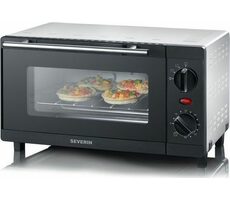 Severin TO 2052 czarny / Minipiekarnik / 800W / 9l